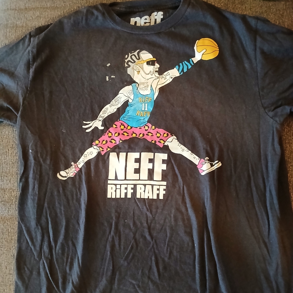 Neff riff raff collab t shirt